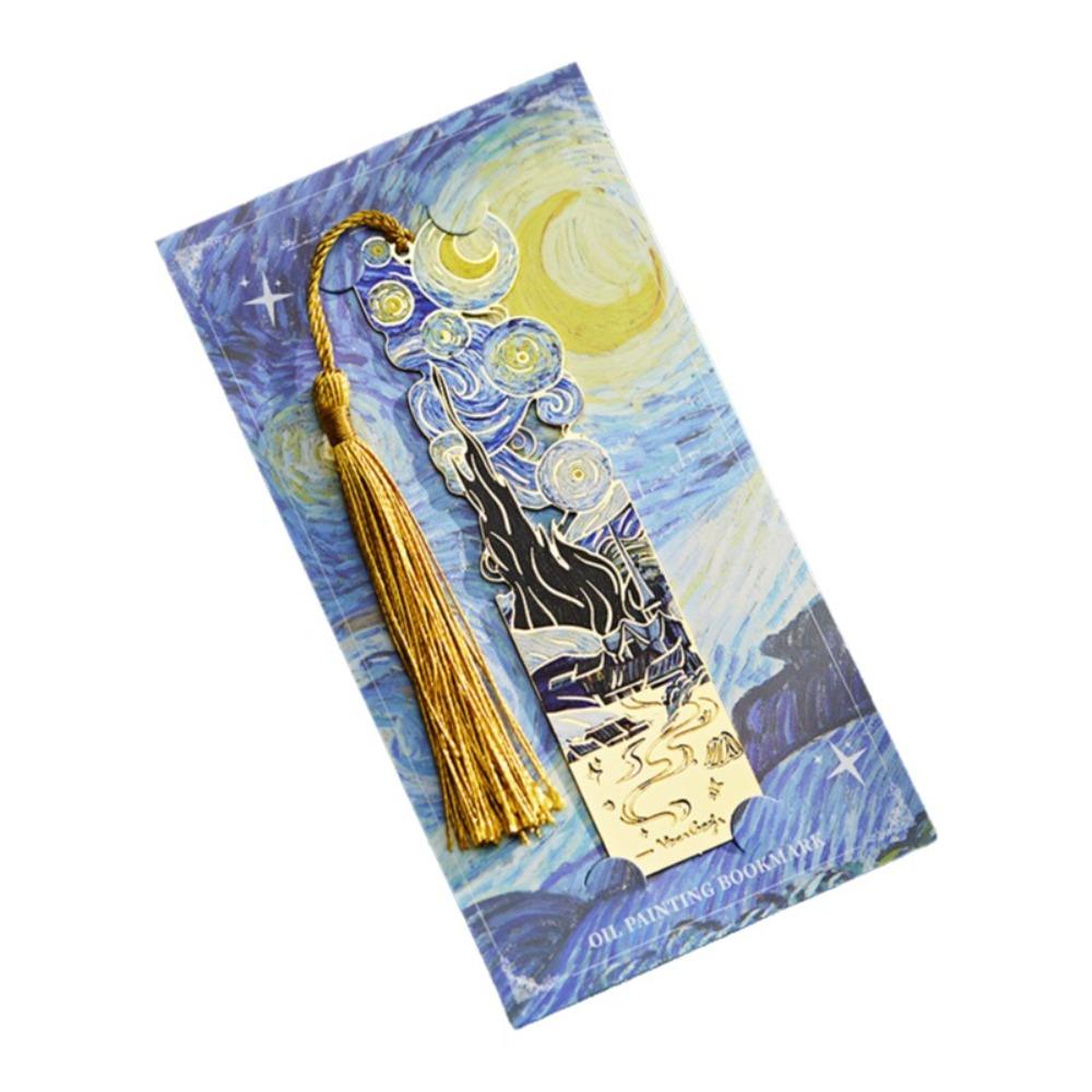 with Tassel Metal Hollow Bookmark Exquisite Reading Stationery  Book Lovers