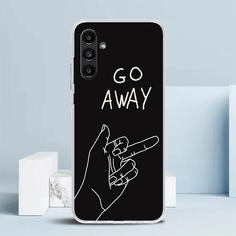 Middle Finger Cover for Samsung Galaxy A17 A37 A57 A16 A26 A36 A56 A15 A14 A55 Phone Case A13 A53 A25 A35 A24 A34 A23 A33 Galaxy