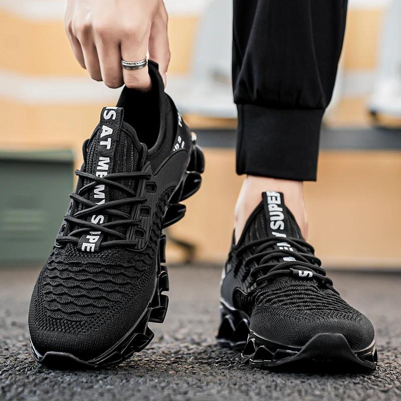 Мужская обувь Кроссовки Мужские теннисные туфли класса люкс Мужские повседневные кроссовки для бега Дышащие модные лоферы Кроссовки для мужчин