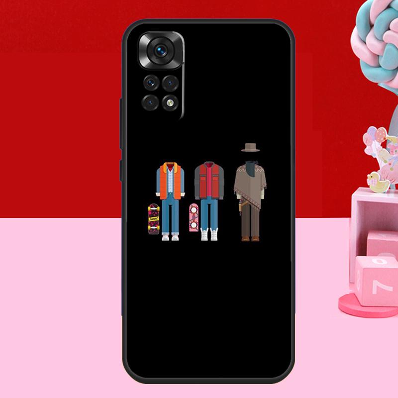 Back To The Future Case For Xiaomi Redmi Note 12 Turbo 8 9 10 11 Pro 8T 9S 10S 11S 12S Redmi 12C 10C 9C Cover