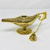 Antique Vintage Aladdin Brass Genie Oil Lamp Nautical Chirag Incense Burner