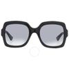 Grey Gradient Square Ladies Sunglasses Gg1337s 001 54