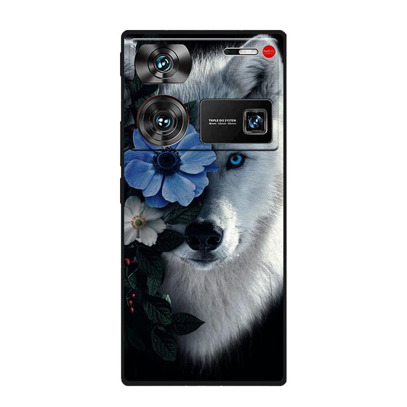 For ZTE nubia Z60 Ultra Case Silicone Luxury Space Soft Bumper for Nubia Z60 Ultra 5G NX721J Phone Cover TPU Funda Fashion Bag