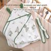 Newborn Pure Cotton Baby Blanket Swaddle - Spring, Autumn, Winter Essentials