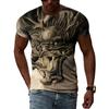 Summer Fashion Chinese Dragon Men T-shirts 3D Trend Casual Personality Cool Style Printing Tees Hip Hop O-neck Short Sleeve Tops
