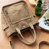 Wear-Resistant Canvas Bag Female Large-Capacity Multi-Pocket Bag Travel Outdoor Trendy Tote Bag