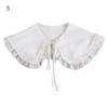 Fashion Cotton Classic Shirt Fake Collar Lapel Clothes Accessories Blouse False Collar