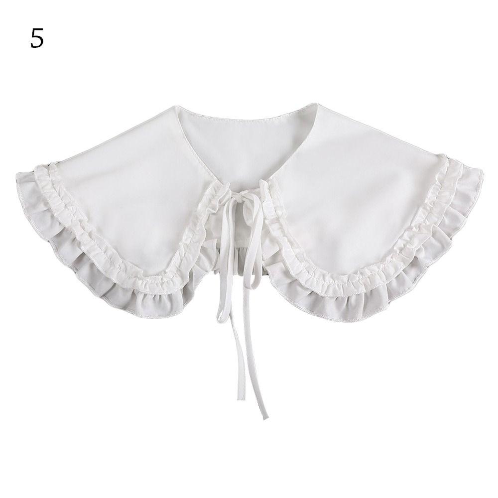 Fashion Cotton Classic Shirt Fake Collar Lapel Clothes Accessories Blouse False Collar