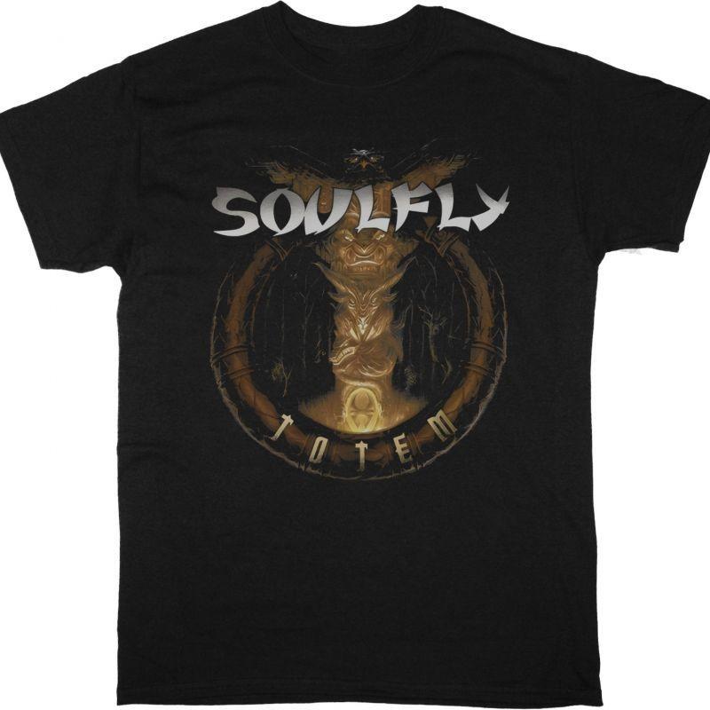 Черная футболка Soulfly Totem