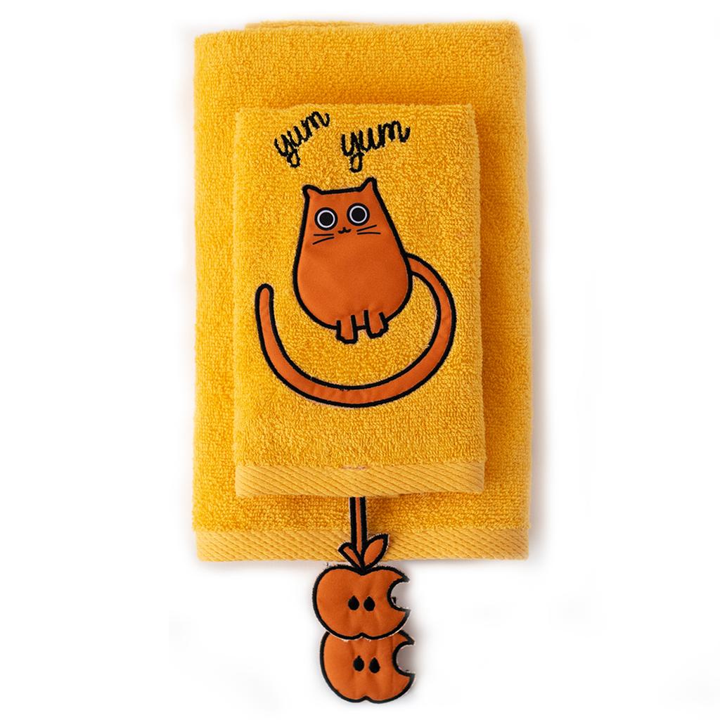 Детские полотенца и мочалки Milk&Moo, набор полотенец из 100% хлопка, ультрамягкий, быстросохнущий, впитывающий набор полотенец для детей, 2 предмета для стирки одежды для тела и лица