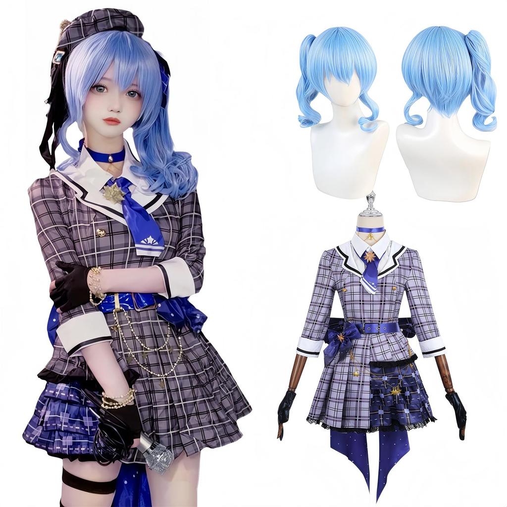 VTuber Cosplay Hoshimachi Suisei Cosplay Costume VTuber Cosplay Hoshimachi Suisei Cosplay Costume Virtual YouTuber VTuber Cosplay Hololive [NOKIJP]
