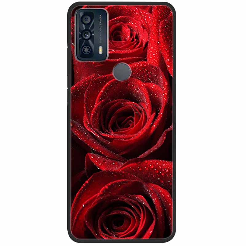 Чехол For TCL 20B Case 6159K Силиконовый Мягкий Модный TPU Чехол для Телефона для TCL 20B Case для TCL 20B 20 B Бампер Защитный TPU Оболочка