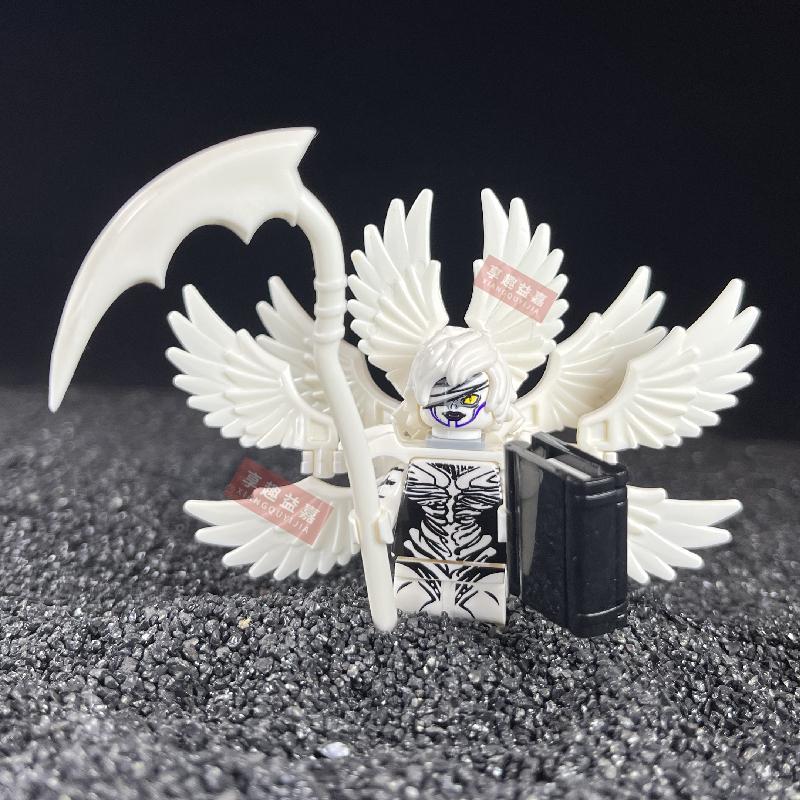 New Halloween Horror Movie Skeleton Hero Building Blocks Model Bricks Mini Action Toy Figures Toy Gift for Children