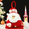 Christmas Candy Bag Snowman Santa Claus Reindeer Doll Bag Drawstring Xmas Goody Holder Favor Bags for Christmas Eve