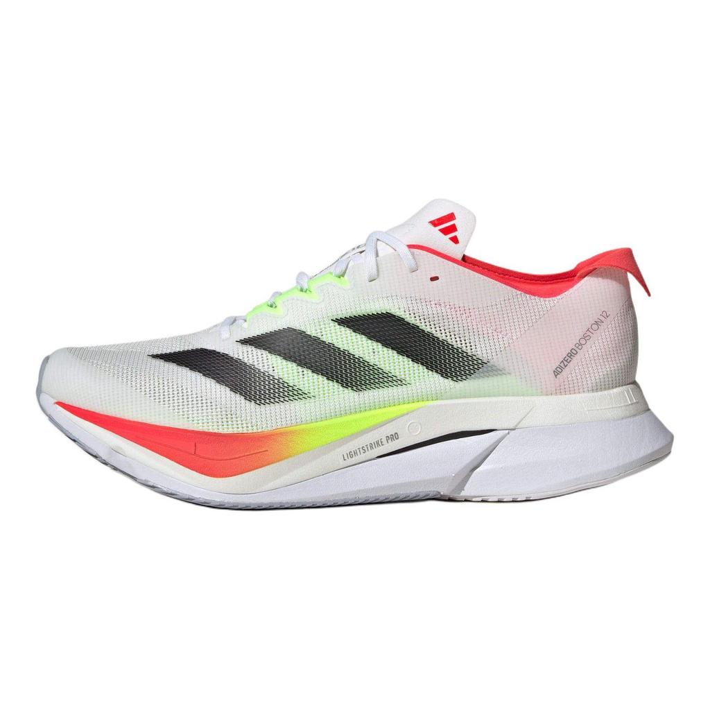 adidas Кроссовки Adizero Boston 12 Cloud White Core Black Lucid Red JQ2552