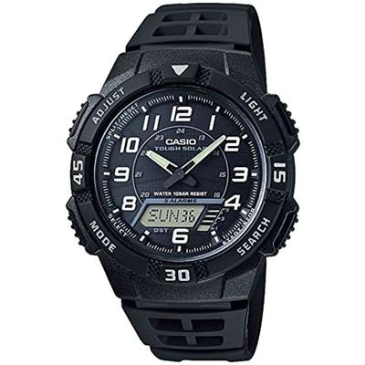 Часы Casio Collection AQ-S800W-1BJH Мужские черные НОВИНКА из Японии
