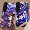 Игровой чехол GI Mona Glass для мобильного телефона Samsung Galaxy A56 55 54 53 52 51 36 35 34 23 16 15 5G Цветная крышка