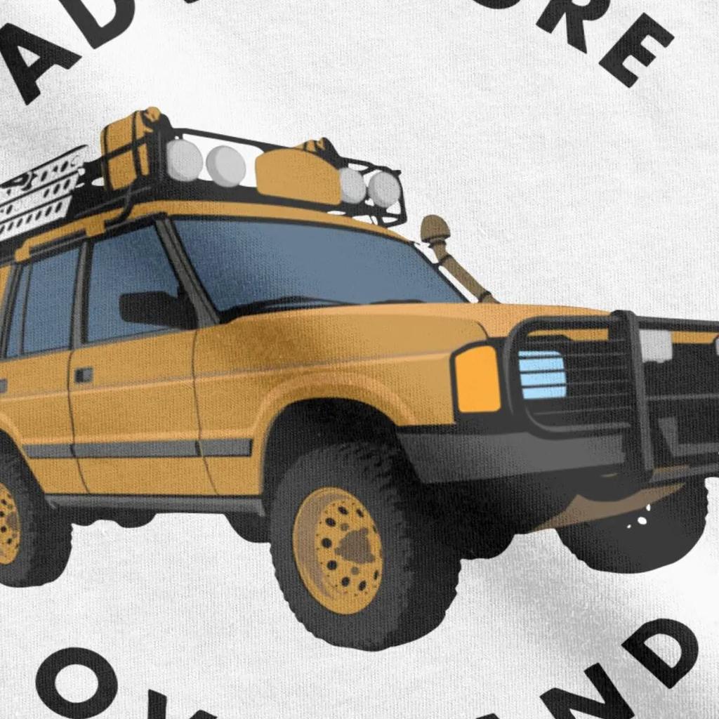 Мужские футболки унисекс Camel Trophy Adventure Overland Discovery, одежда из 100% хлопка, забавная футболка с принтом