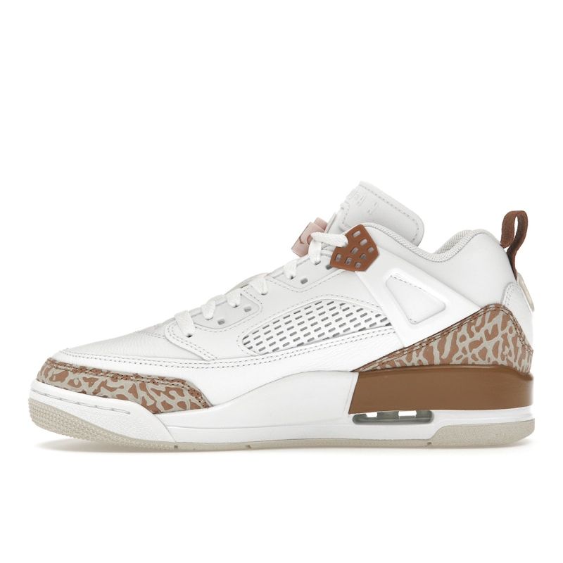 Кроссовки унисекс Air Jordan Spizike Low Archaeo Brown Белый Розовый-Оксфорд Светло-коричневый FQ1759-101