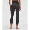 Lululemon Align High Rise Ribbed Crop 23 Графитовый серый