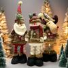 Santa Claus Doll Merry Christmas Home Decor 2024 Table Christmas Decorations Navidad Natal Noel New Year Decorations 2025 Gifts