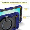 For Samsung Galaxy Tab A11 Case with Kickstand PC + Silicone Shockproof Rugged Tablet Cover