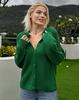 Women's Chunky Knit Cardigan: Long Sleeve, Round Neck, Button-Up, Autumn Fashion 2025.