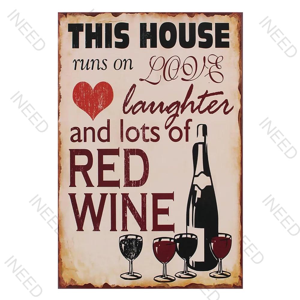 INEED Funny Beer Sign Plaque Vintage Metal Tin Signs for Home Man Cave Bar Decor Beer Lover Restaurant Kitchen Art Wall Decor