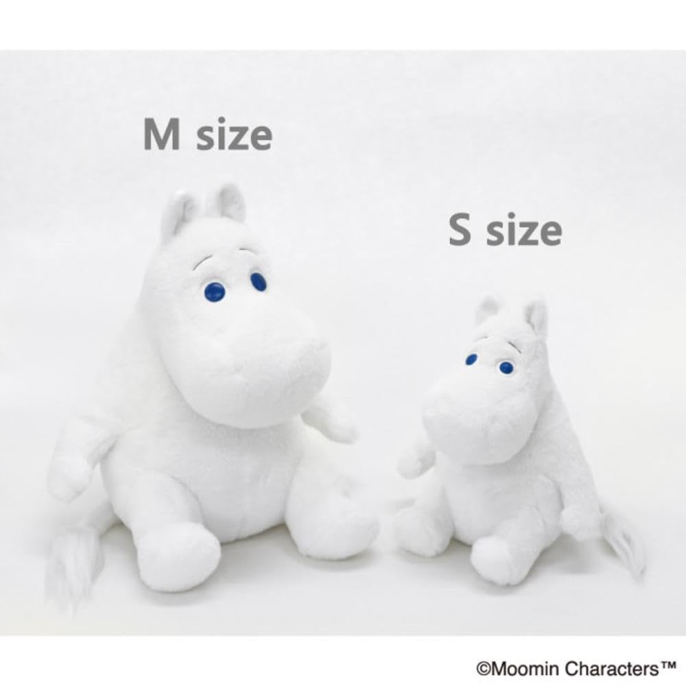 Sekiguchi Moomin Marshmallow Plush Toy Moomin M