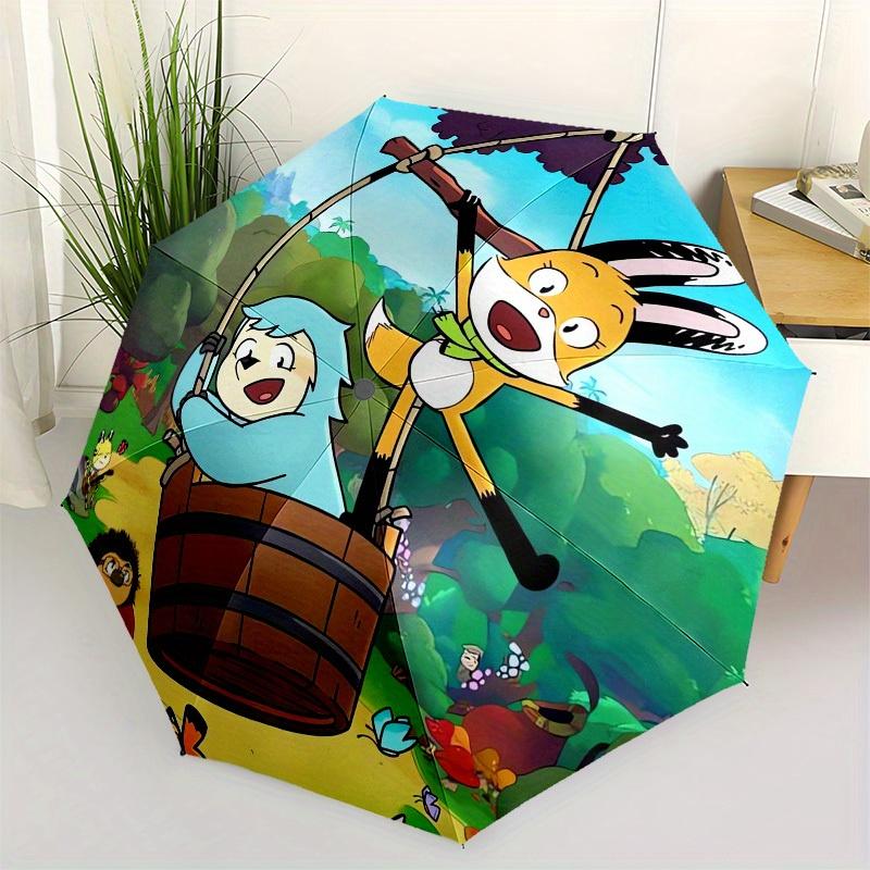 1pc Balloon Adventure Themed High-quality Umbrella,Automatic Opening and Closing Umbrella,Multi-functional Umbrella G0811266