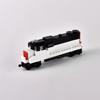 White Small Train Building Block City Train High-Speed Rail Assembly Toy Compatible Small Particle Set