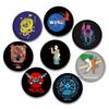 32/44/58MM Tinplate Pin Round Cartoon Funny Snap-in Brooches for Backpack Cothes Accessories Anime Collection Badge Hat Decoration Cute