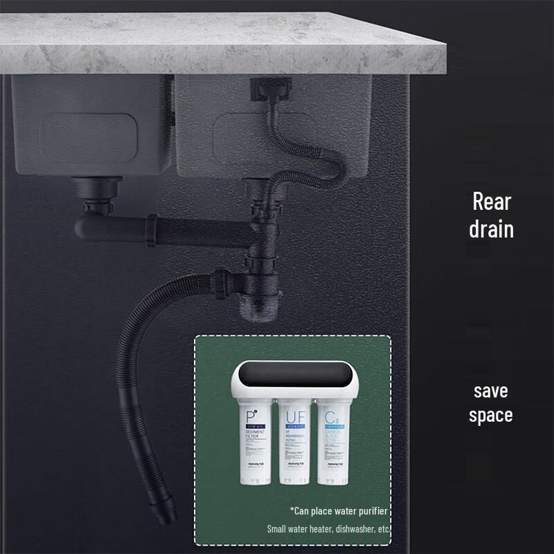 ARROW Double Sink Drain Pipe