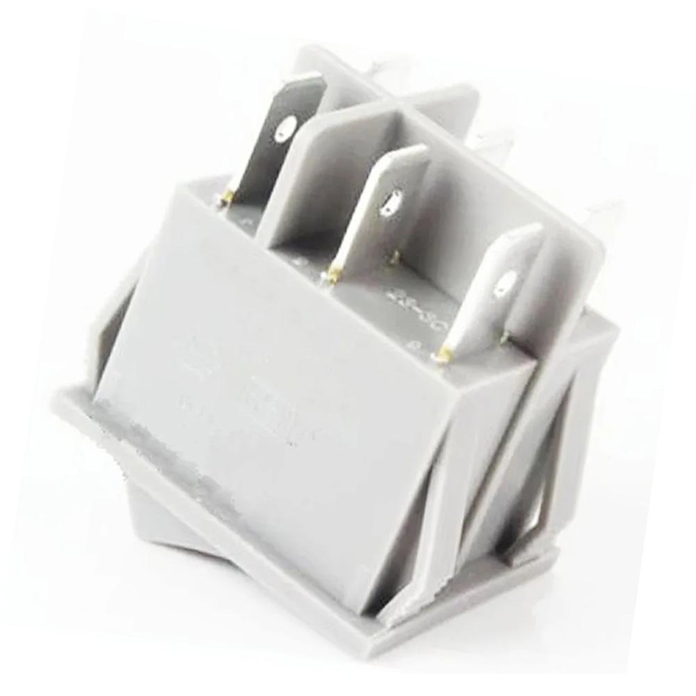 For Oil Heaters On Off Push Switch Rocker Power Switch For Tight Spaces Gray Heavy Duty Power Switch Switch Push-button Rocker