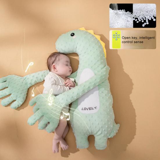 Успокаивающая ладошка для младенцев Мягкая плюшевая помощь для сна Подушка для поддержки сна ребенка Игрушка-антистресс для младенцев