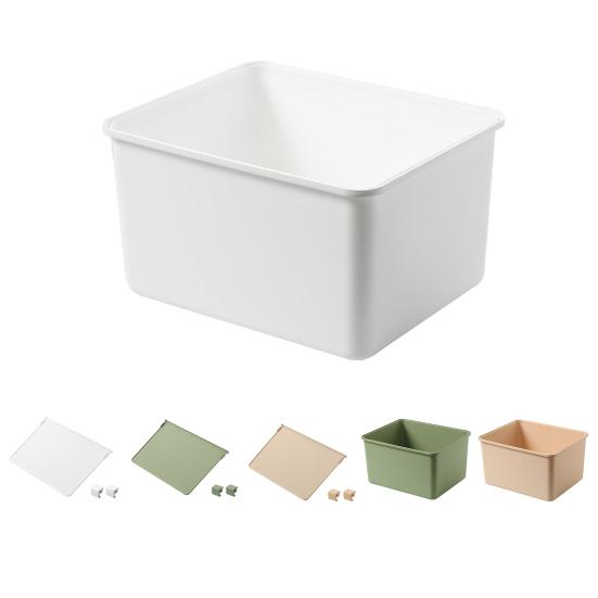 Многослойный ящик для хранения одежды большой емкости, пластиковый практичный регулируемый чехол для хранения одежды для дома