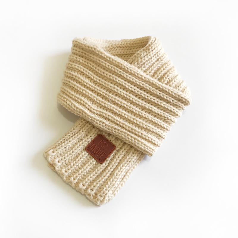 Baby Kids Warmer Scarf Knitted Woolen Scarves Head Neck Wrap Scarves