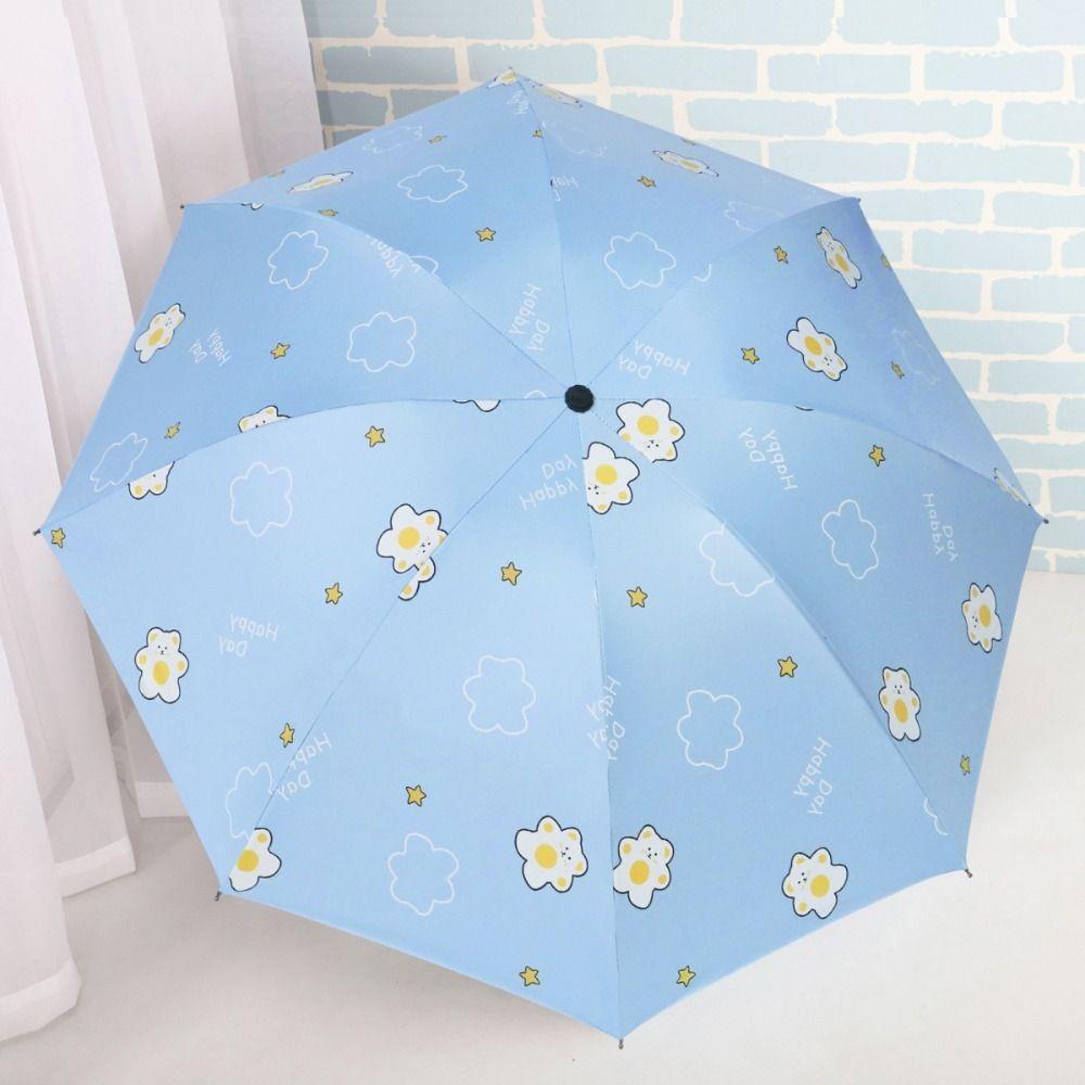 Ultraviolet Protection Sun Umbrella Small Pocket Sun Shade Sun Protection Parasol Summer