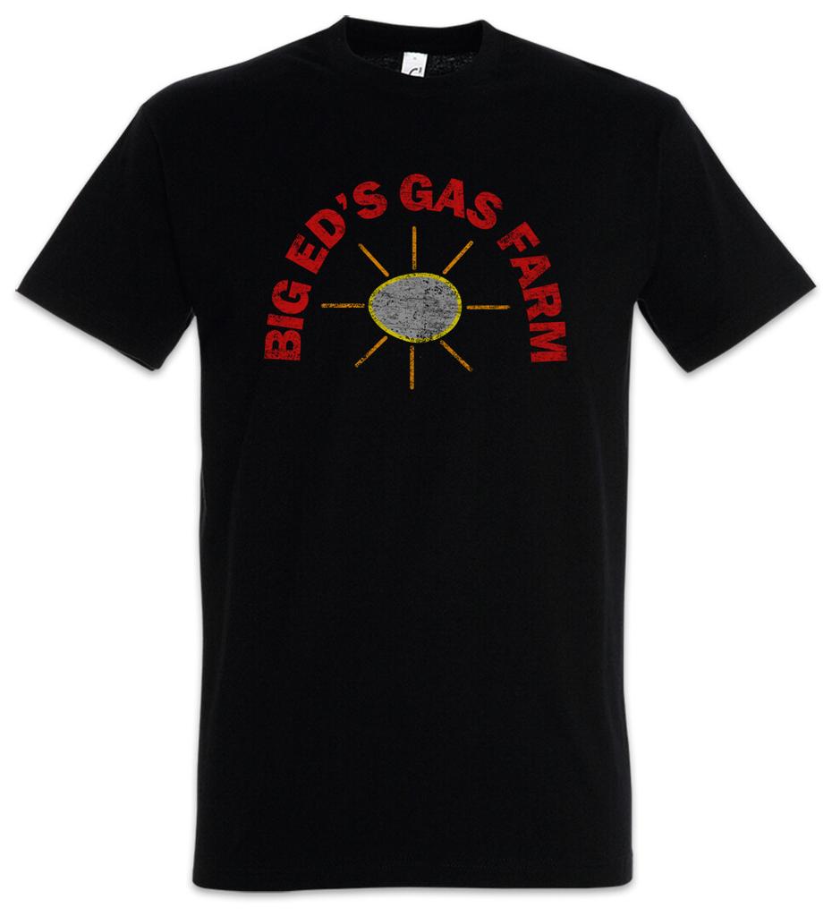 Big Ed's Gas Farm Men's T-Shirt Mens Womens Tees Top Twin TV Series Peaks Ed Hurley Nadine Petrol