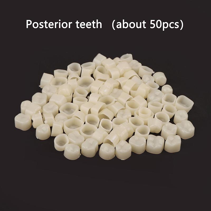 1 Bag Dental Temporary Crown Material For Anterior/Molar Teeth Veneers Gum Protection And Stable