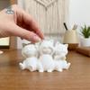 Забавные Мультяшные Настольные Украшения Кошки 3D Печатные Креативные Статуэтки Трех Кошек Забавные Декоративные Статуэтки Животных Для Настольного Использования