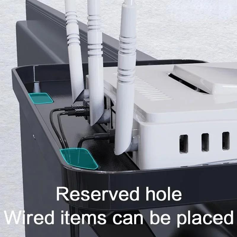 Регулируемая верхняя полка для экрана телевизора, компьютерный монитор, настольный экран, верхняя полка для хранения, телевизионная медиа-коробка, полка для маршрутизатора, домашний органайзер