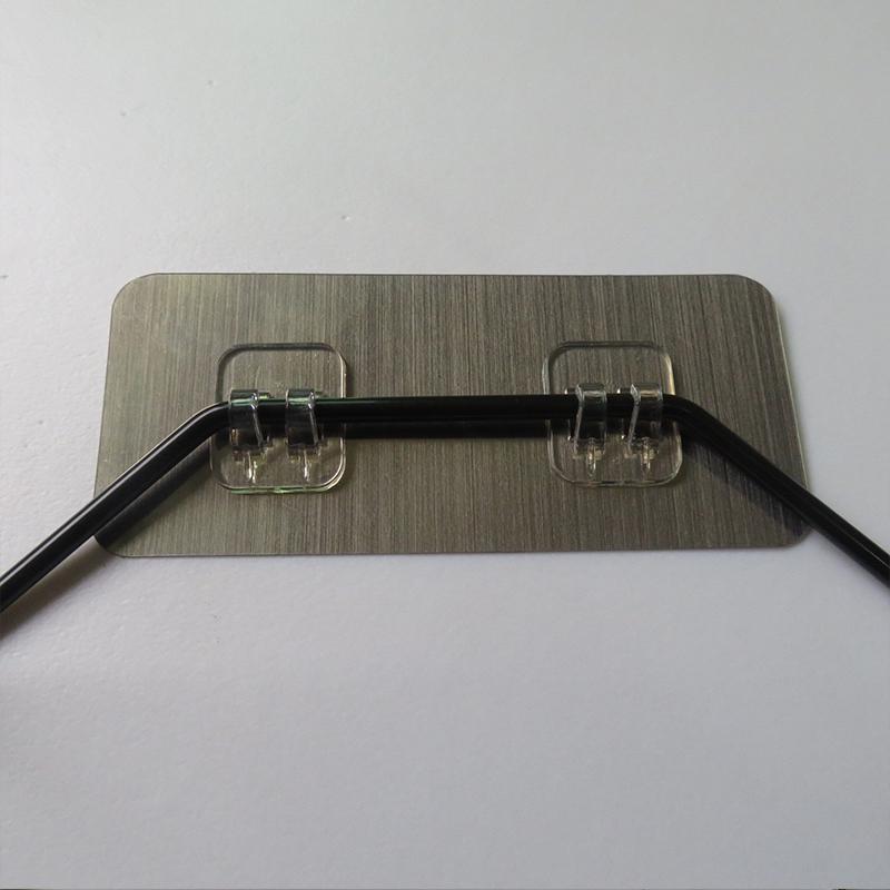 4 шт. прочный самоклеящийся настенный крючок, водонепроницаемые неперфорированные липкие крючки для полок, держатель для швабры, сумки, домашний органайзер