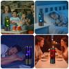 1Pc LED Jellyfish Lava Lamp Mini Aquarium Simulation Jellyfish Decorative Lamp USB Night Light for Children Room Home Decoration