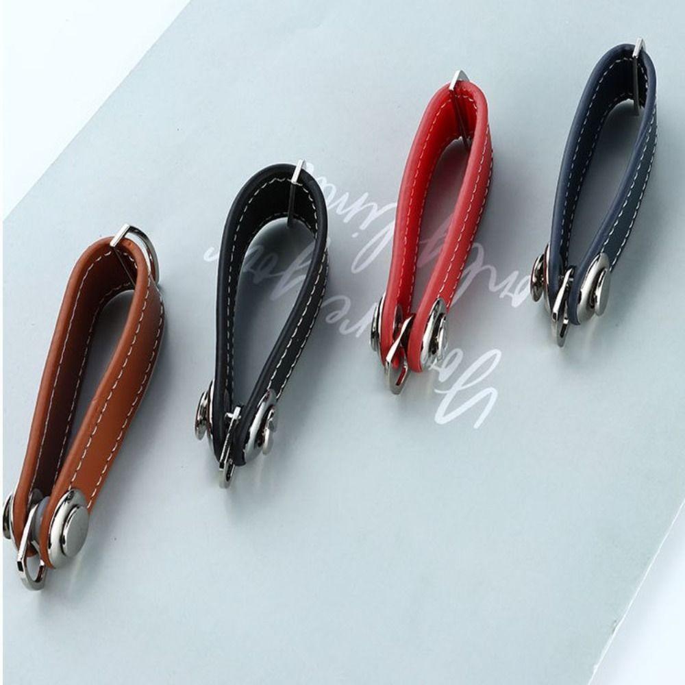 Leather Car Key Pouch Portable Car Key Case Pocket Tool Key Bag  Keys Organizer