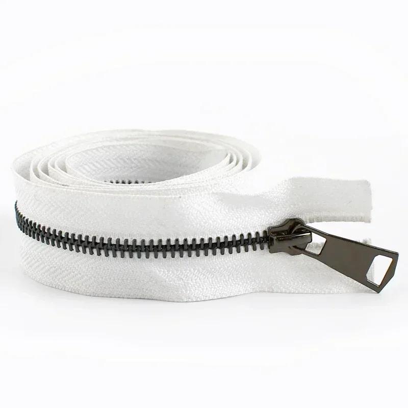 1/2 шт. Meetee №5 15-80 см Металлические молнии с закрытым/открытым концом для сумки, пуховика, кармана, швейная фурнитура, набор для ремонта молний, DIY, аксессуары для шитья