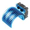 Heat Sink With Cooling Fan for 1/10 Scale Electric RC Car 540 / 550 Motor (Blue)