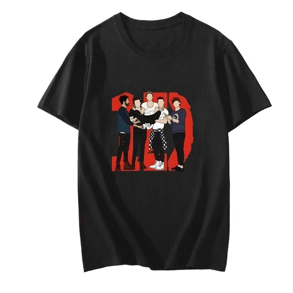 Унисекс футболка с принтом One Direction Хлопок Высокое качество для Весны Лета Футболка Круглый вырез Популярная Ретро Футболка Camisetas