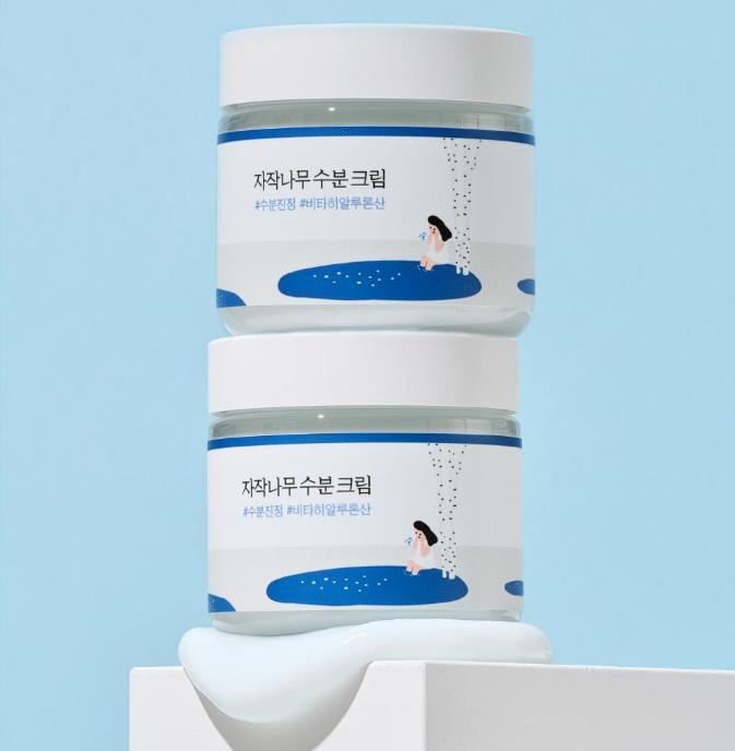 ROUND LAB Увлажняющий крем с березовым соком – Легкий увлажняющий крем 80 мл