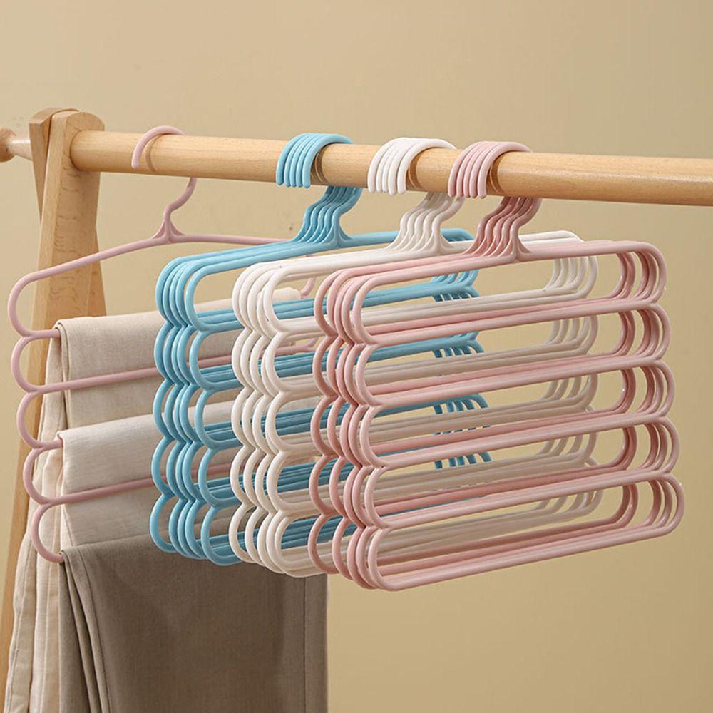 Convenient Multi-layer Towel Scarfs Racks Pants Rack Clothes Rack Trousers Hangers Storage Holders